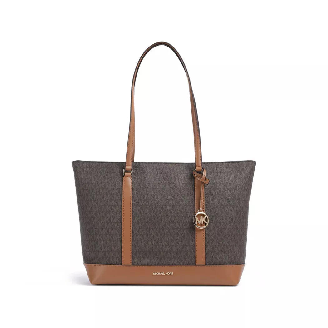 Michael Kors pour femme. 30S6G3PT3B Sac à main monogrammé (OSFA), Marron, Casuel, Polyuréthane