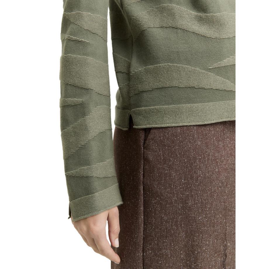 TOM TAILOR Pull en maille texturée  