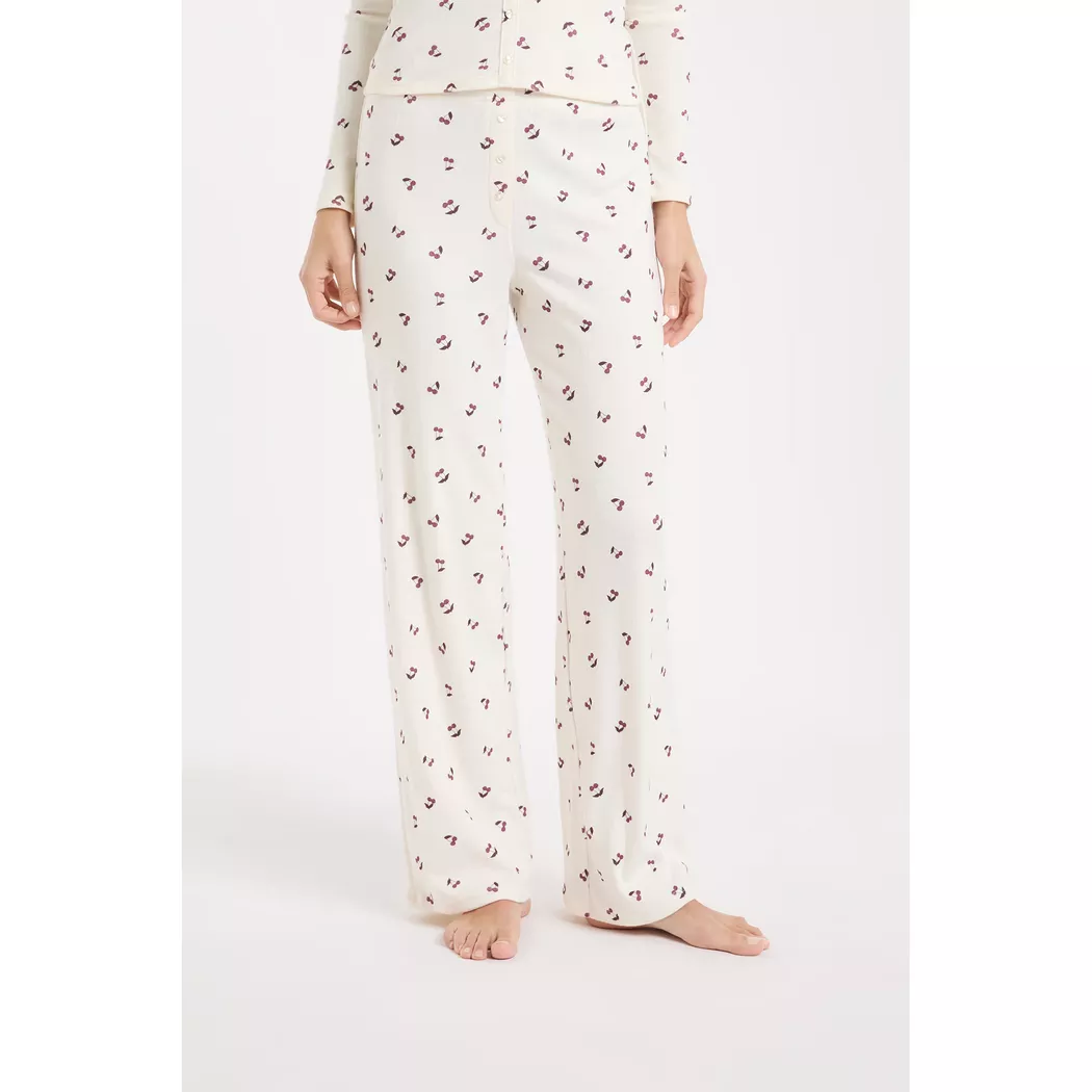 Etam - Pyjamahose, für Damen, Leinen, Größe M