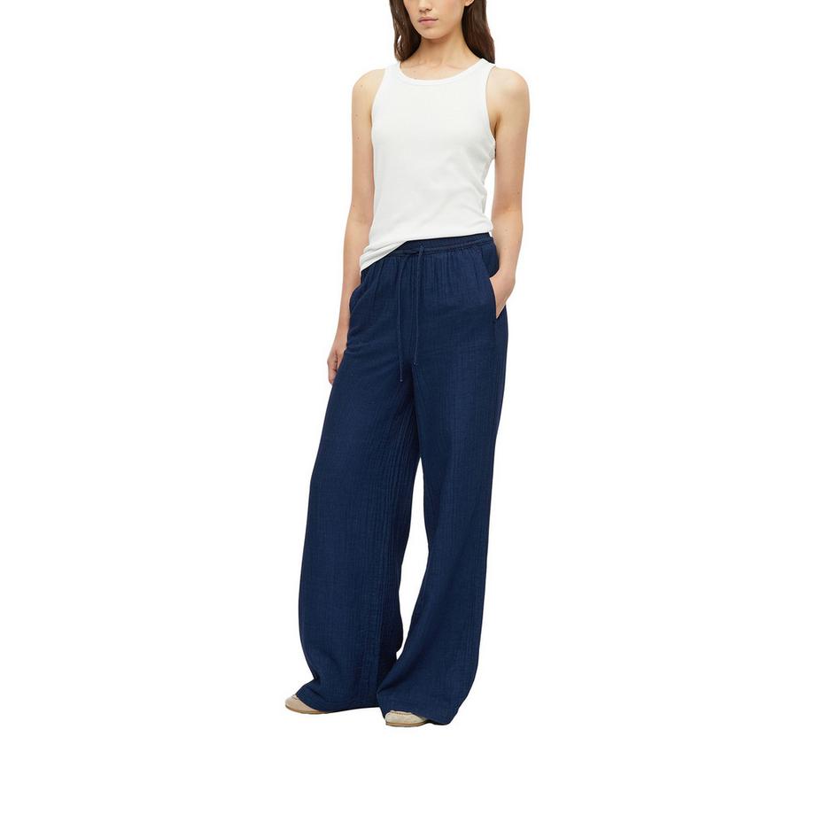S. Oliver Red Label Weite Hose mit Kordelzug  