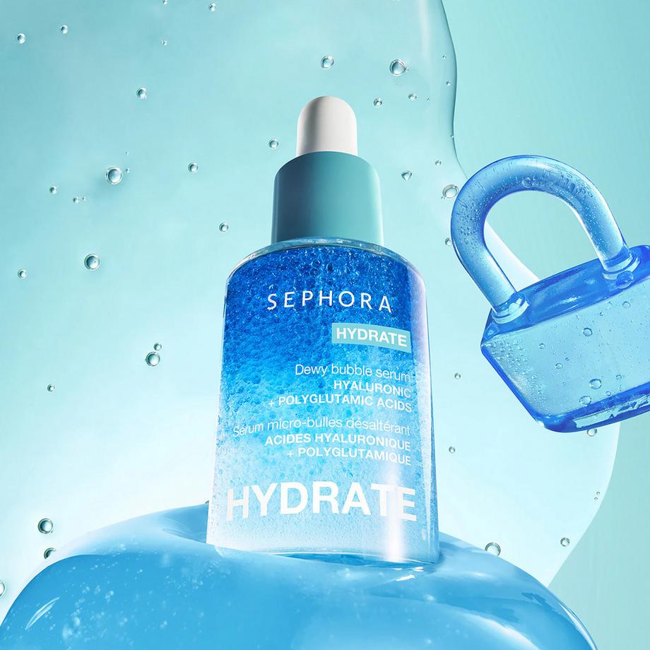 SEPHORA  HYDRATE - Sérum micro-bulles désaltérant à l'Acide hyaluronique + polyglutamique 