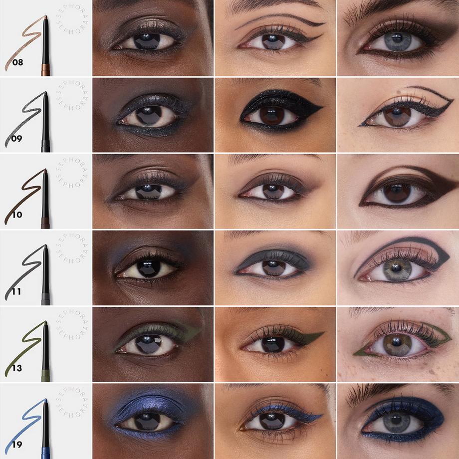 SEPHORA  12H COLORFUL  - Crayon yeux rétractable Waterproof 