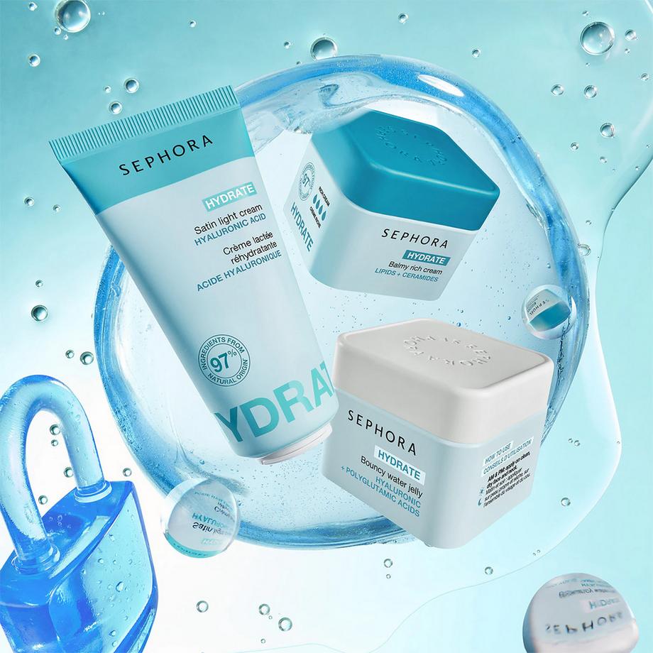 SEPHORA  HYDRATE - Gel-in-acqua rigenerante con acido ialuronico e poliglutammico 