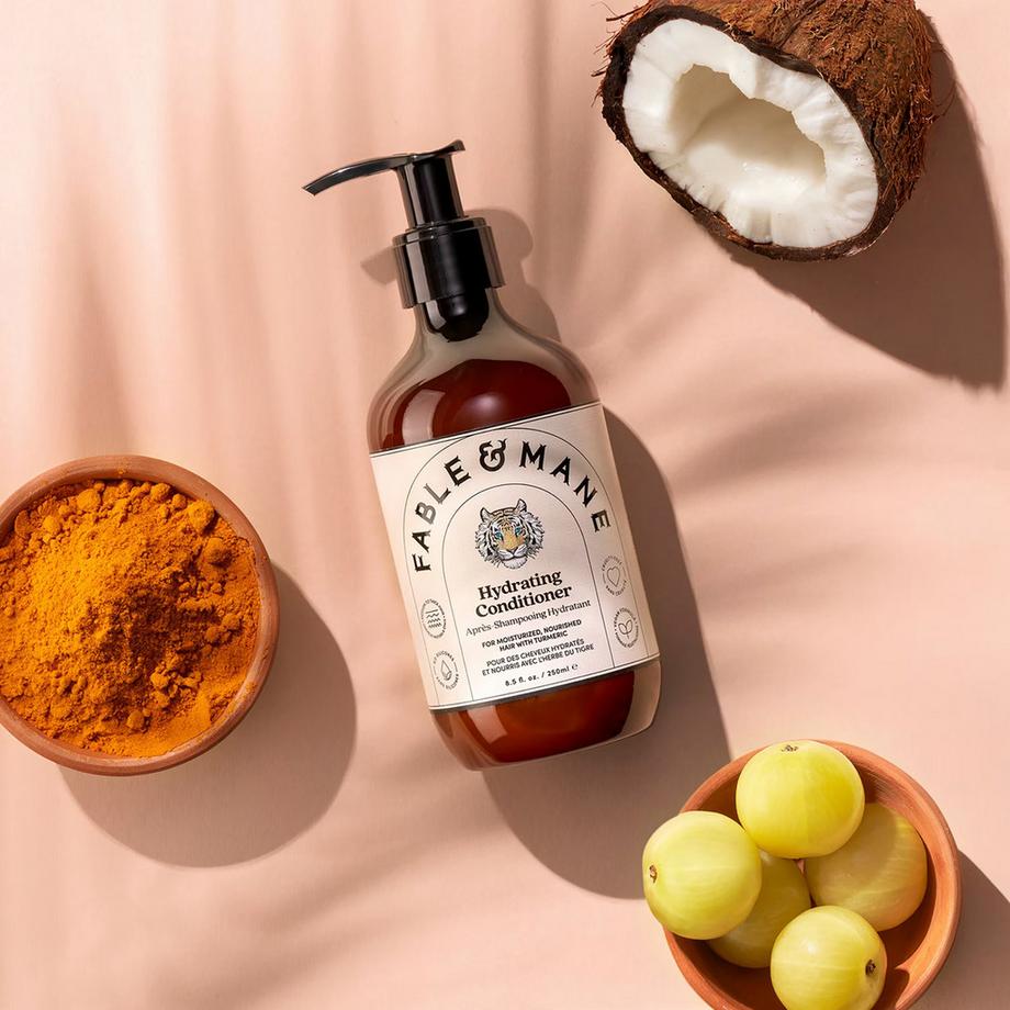 FABLE & MANE  Après-shampoing hydratant - Pour cheveux secs 