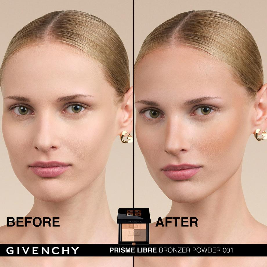 GIVENCHY  Prisme Libre Bronzer Powder - Poudre Bronzante et Sculptante 4 Couleurs 