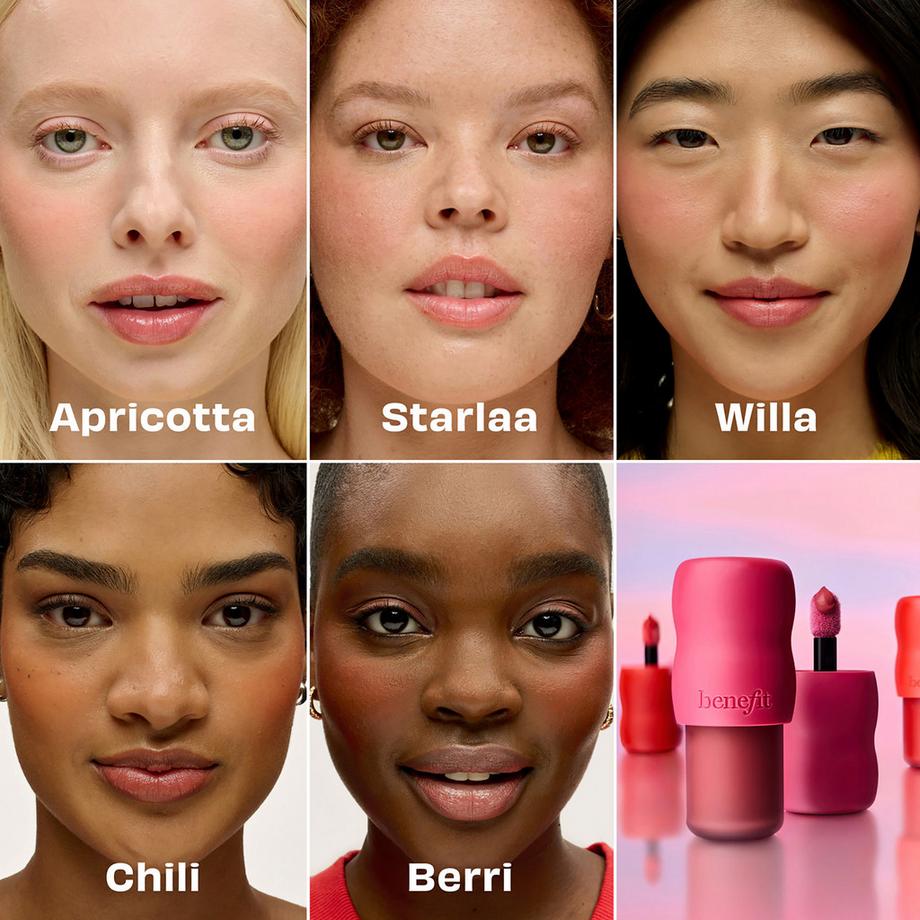 benefit  Play Daze - Blush Liquide Fini Mat Velours 