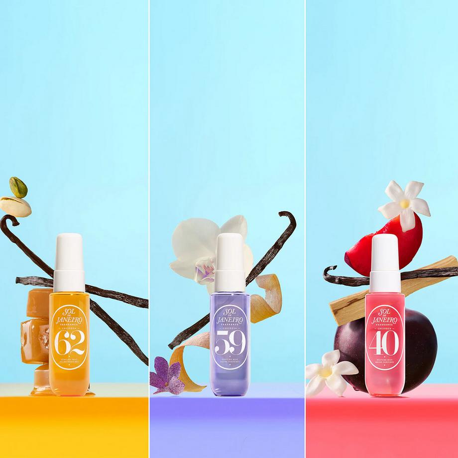 SOL de Janeiro  Sunny.Sultry.Delicious. Cheirosa Perfume Mist Set - Coffret de Brumes Parfumées 