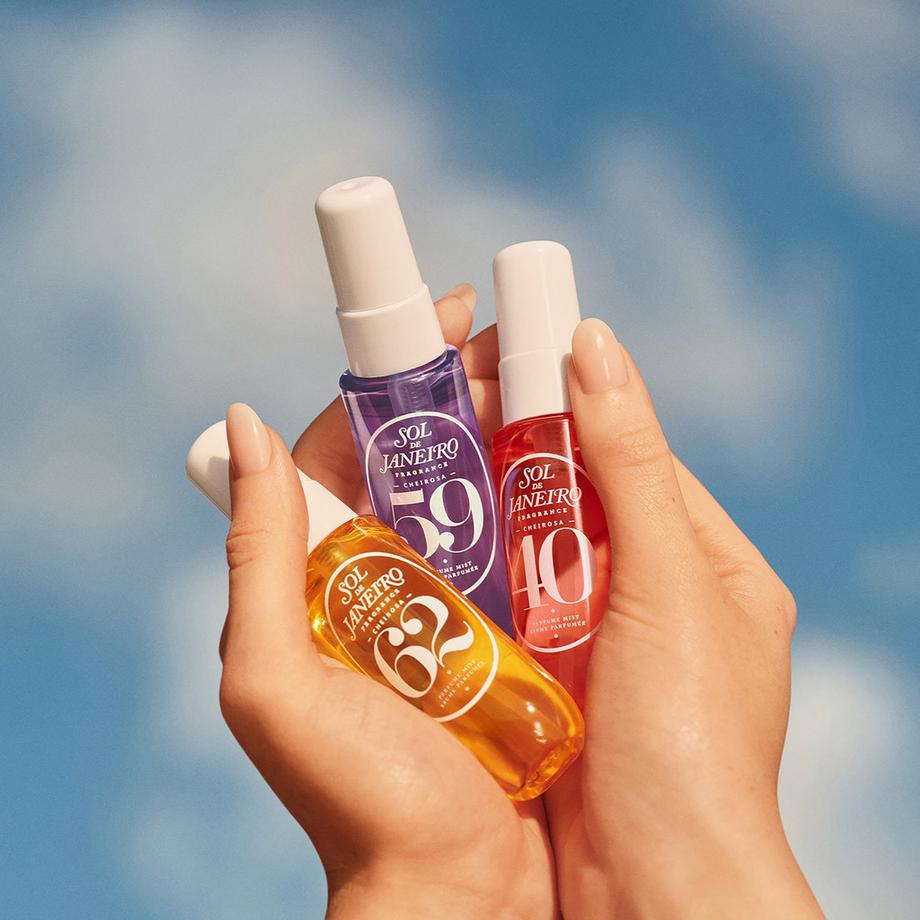 SOL de Janeiro  Sunny.Sultry.Delicious. Cheirosa Perfume Mist Set - Coffret de Brumes Parfumées 
