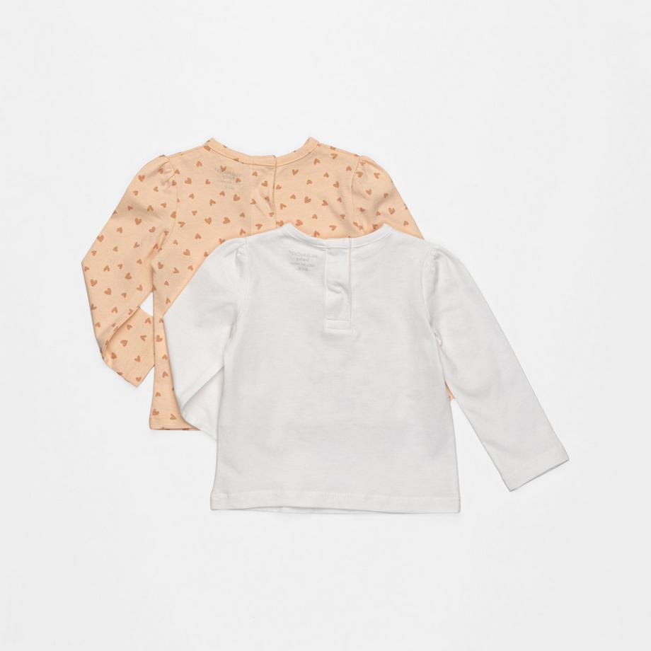 Manor Baby  Lot de 2 T-shirts, manches longues 