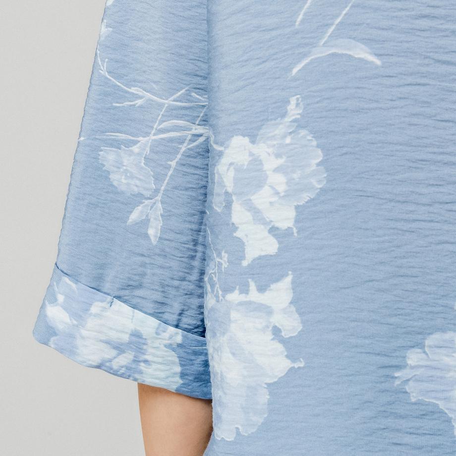 VILA Chemisier à motif floral  