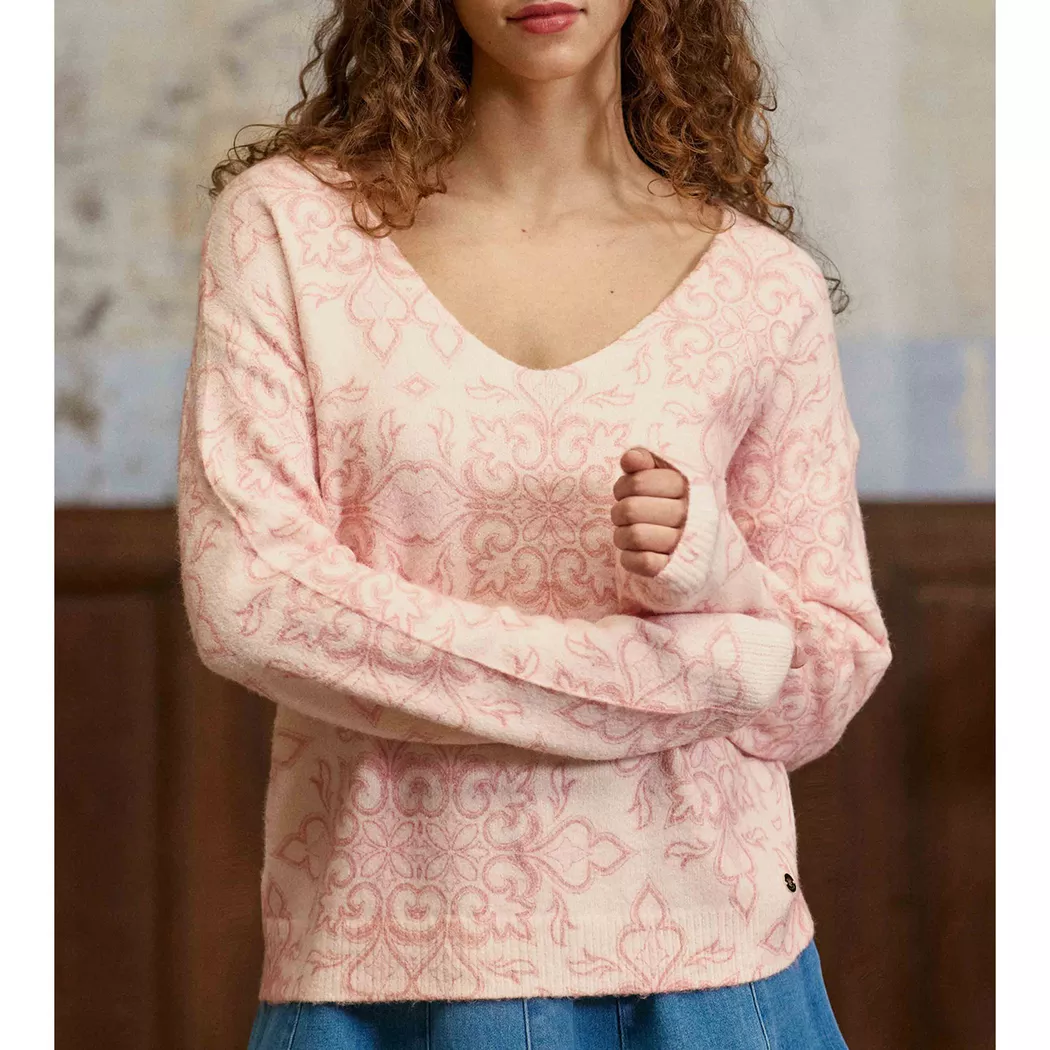 La Petite Etoile - Pullover, für Damen, Lachs, Größe S