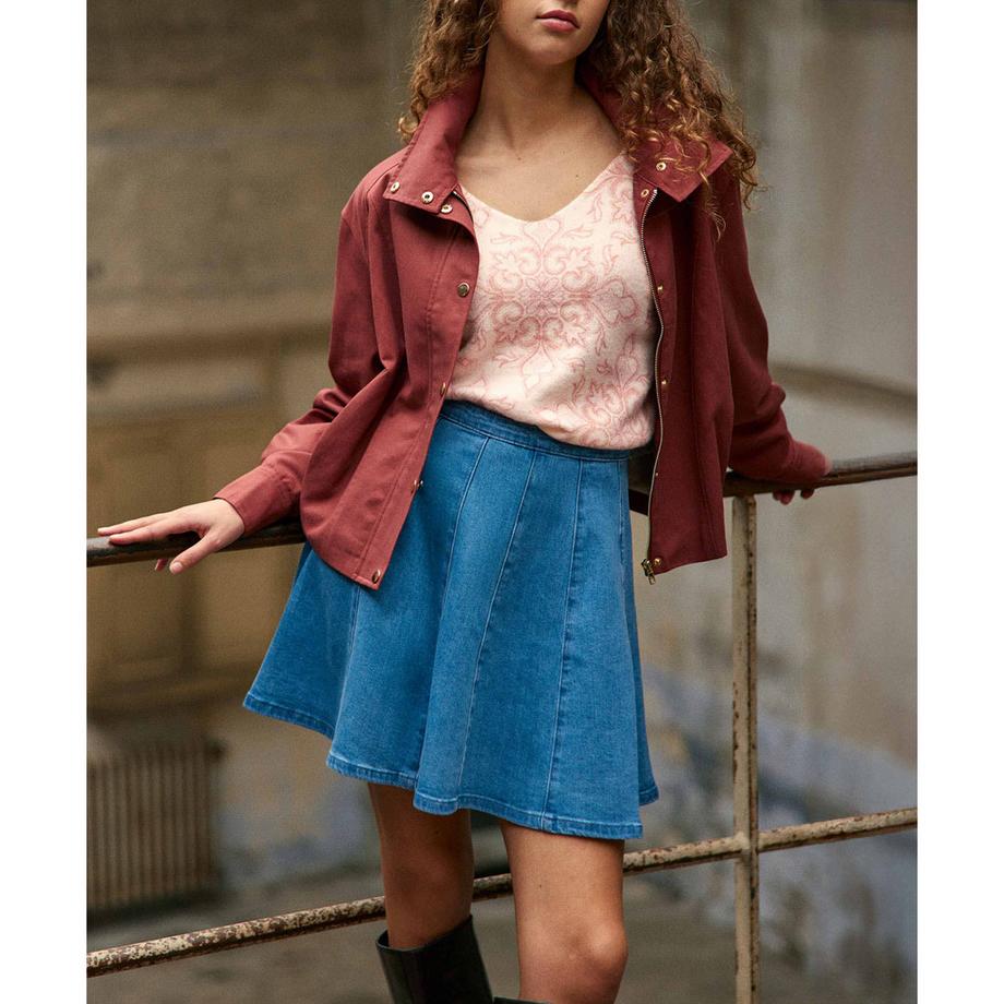 La Petite Etoile Reversibler V-Ausschnitt Pullover  