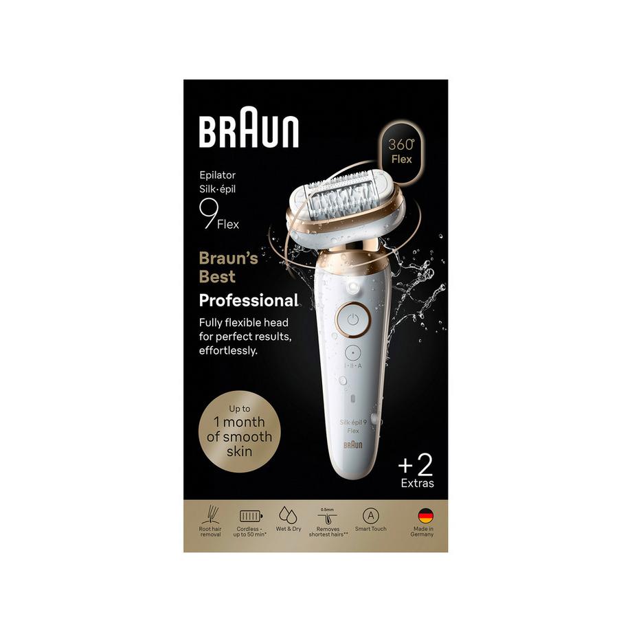 BRAUN Epilierer Silk-épil 9-011, 3D 