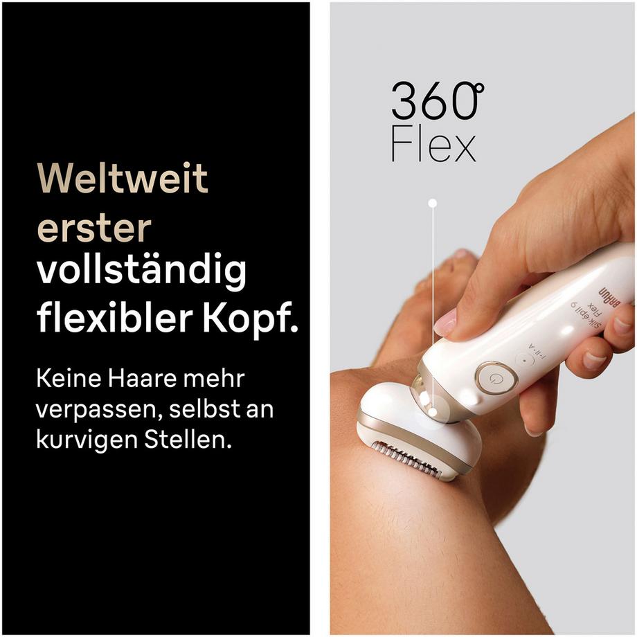 BRAUN Epilierer Silk-épil 9-011, 3D 