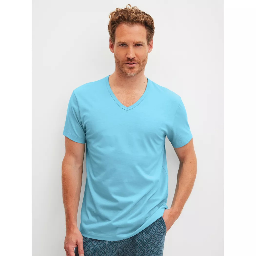 Calida - T-Shirt, für Herren, Blau, Größe S