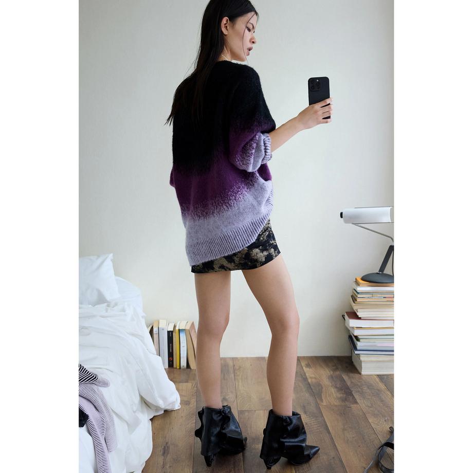 Desigual Ombre Strickpullover Oversized  