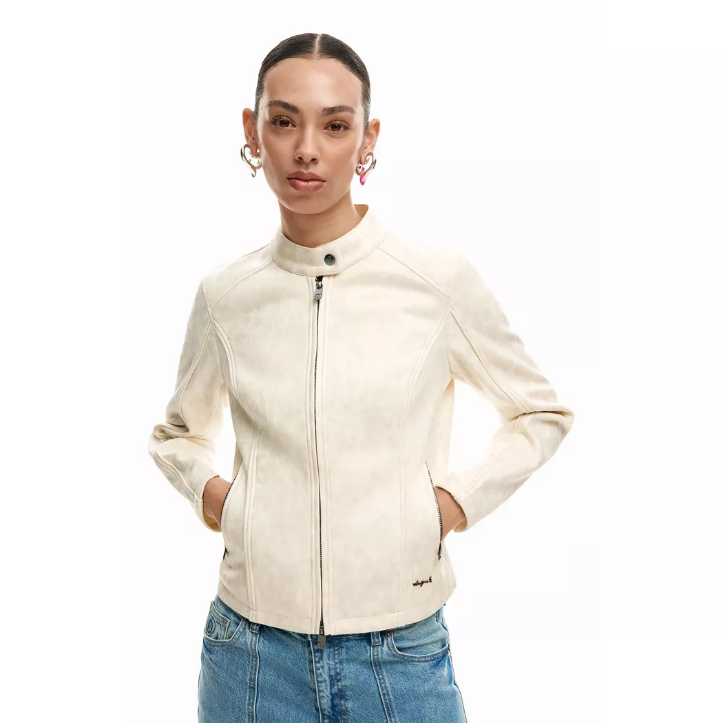 Desigual Veste trucker M. Christian Lacroix WHITE S female 3
