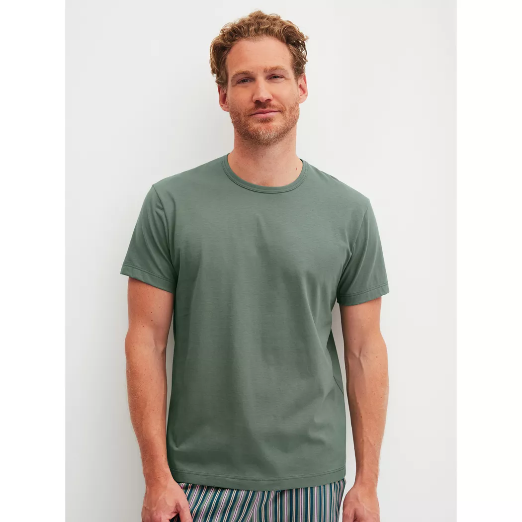 Calida - T-Shirt, für Herren, Pastellgrün, Größe XXL