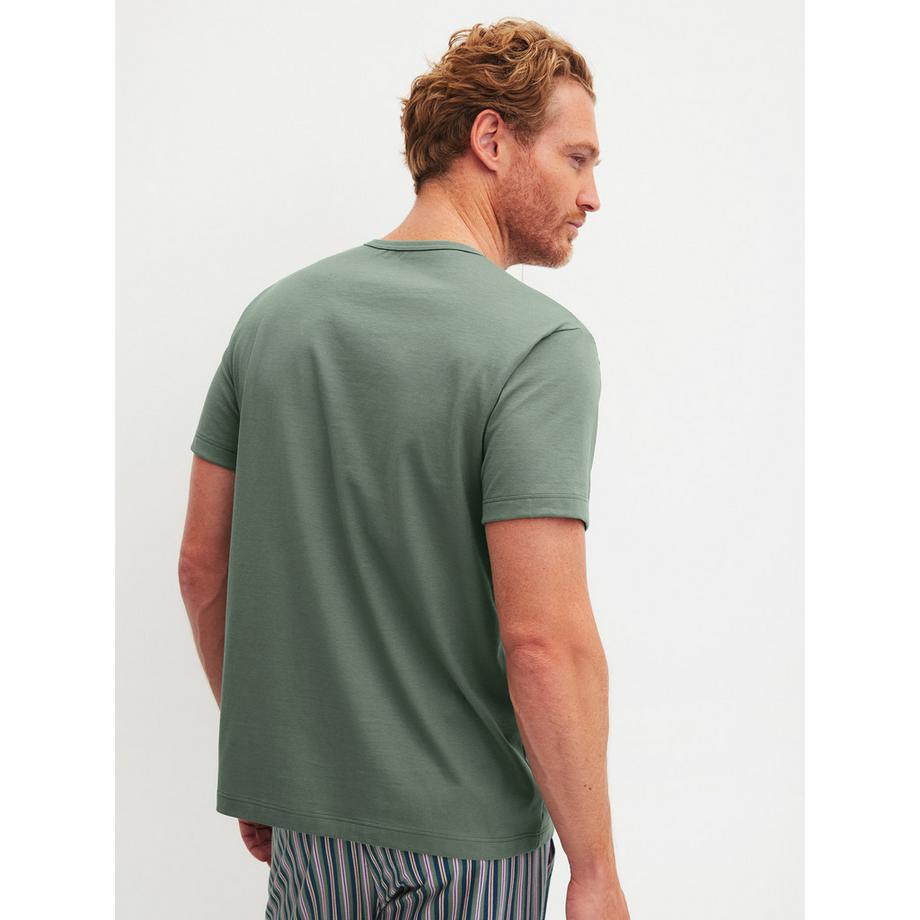 CALIDA Sportliches Bio-Baumwoll T-Shirt  