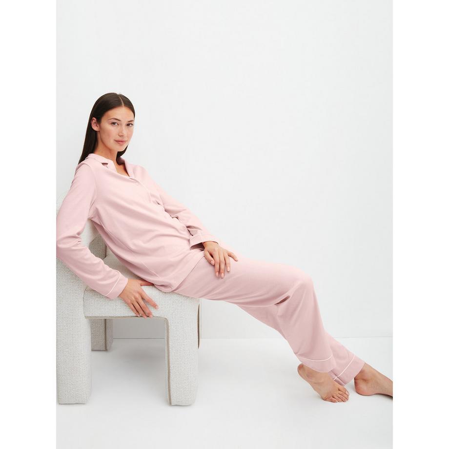 CALIDA Night Lovers Coton Supima Pyjama Manches Longues  