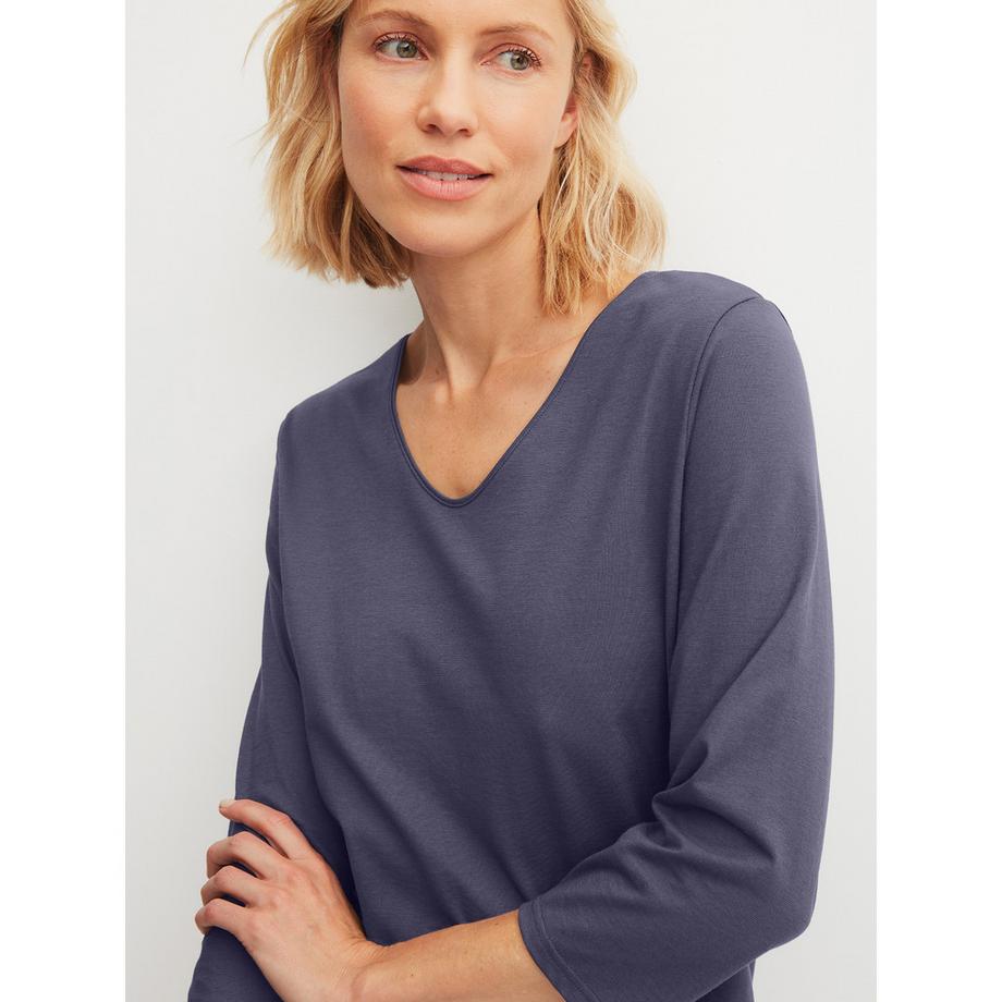 CALIDA Flower Nights Ensemble de pyjama avec pantalon Capri fleuri  