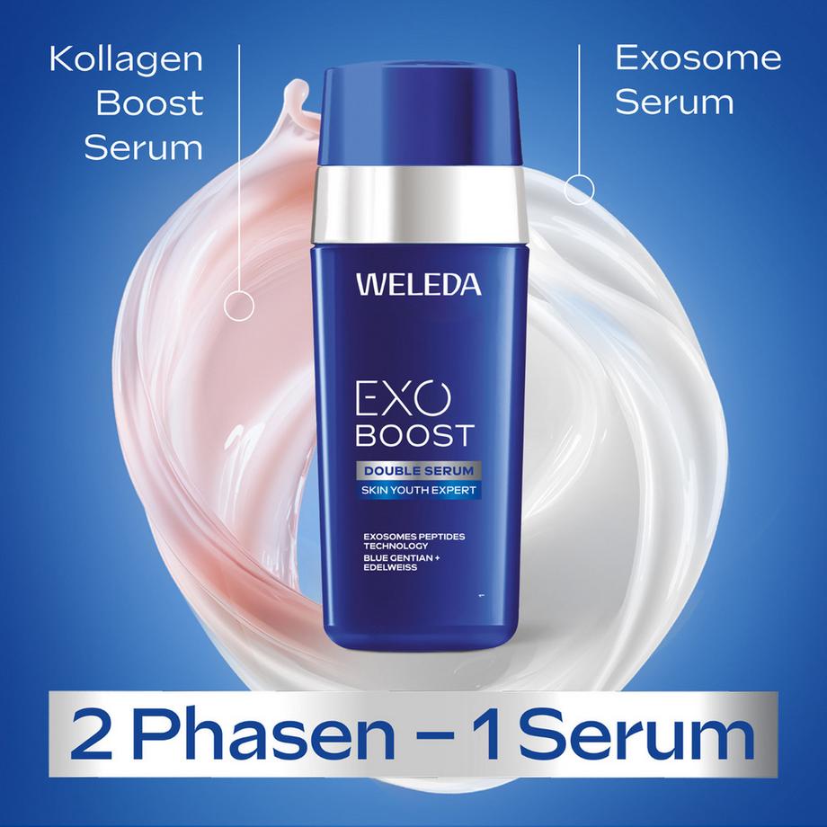WELEDA  Exo Boost Double Sérum  Gentiane bleue & Edelweiss 