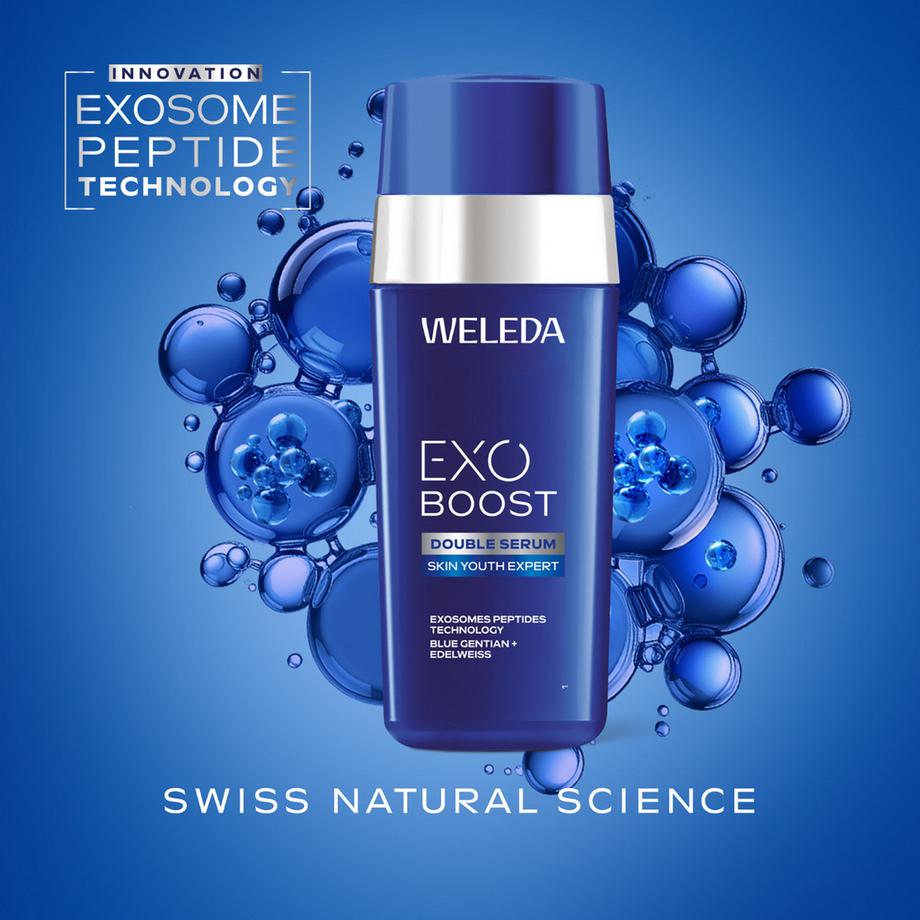 WELEDA  Exo Boost Double Sérum  Gentiane bleue & Edelweiss 