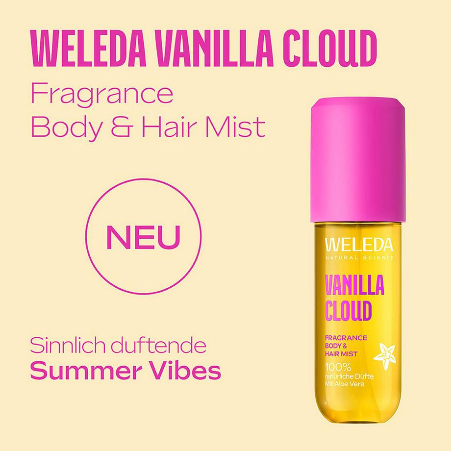 WELEDA  Vanilla Cloud Fragrance Body & Hair Mist  