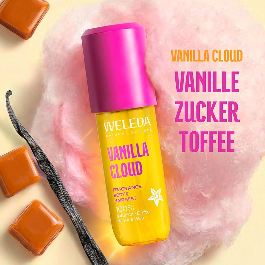 WELEDA  Vanilla Cloud Fragrance Body & Hair Mist  