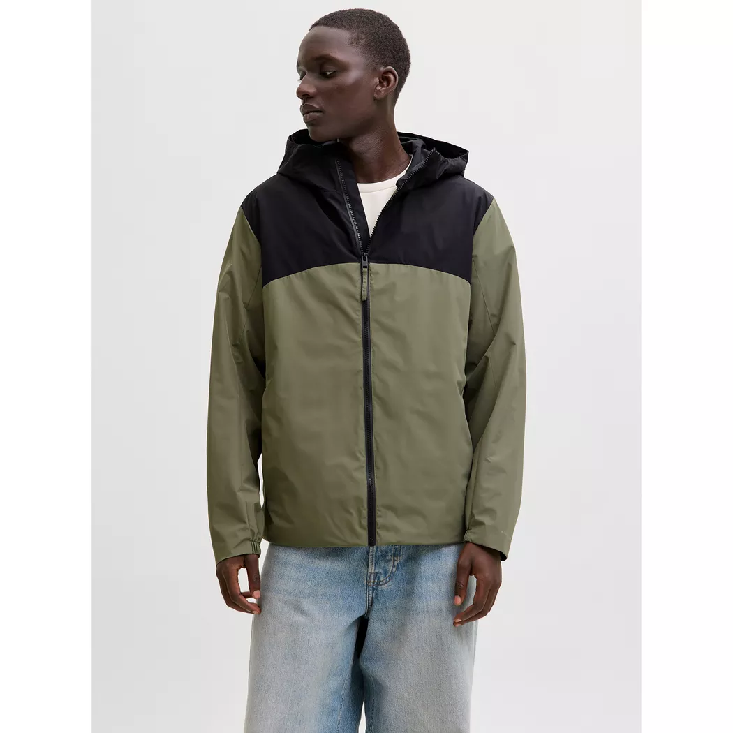 Jack & Jones Blouson Bomber Rush Blue Mirage / Detail Navy Blazer / White Blocking L Homme