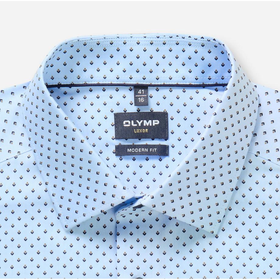 OLYMP Camicia Collo Kent Vestibilità Regolare Maniche Lunghe  