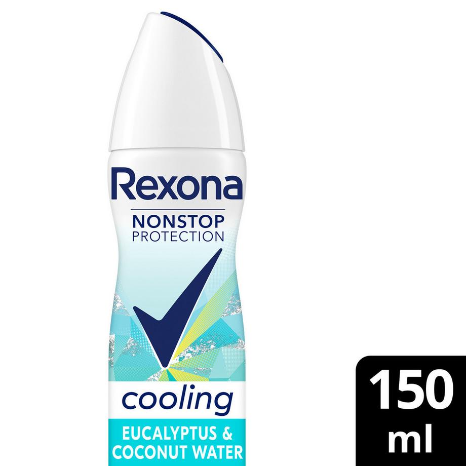 Rexona  Nonstop Thermocool Anti-Transpirant Spray Eucalyptus & Coconut Water 