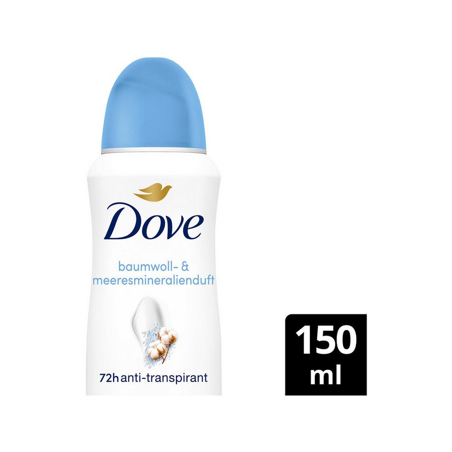 Dove  Advanced Care Anti-Transpirant Spray Baumwoll- & Meeresmineralienduft 