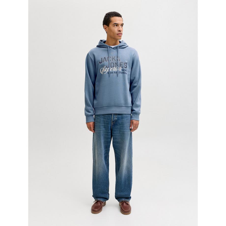 JACK & JONES Hoodie mit Logo Print  