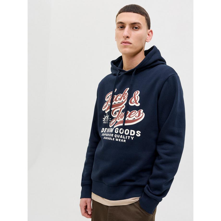 JACK & JONES Hoodie con Stampa Logo  