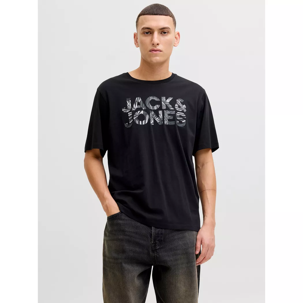 Jack & Jones - T-Shirt, für Herren, Black, Größe M