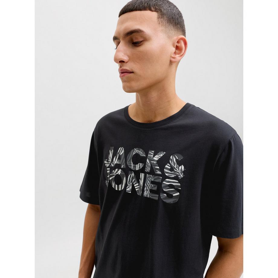 JACK & JONES T-Shirt con Stampa Logo  