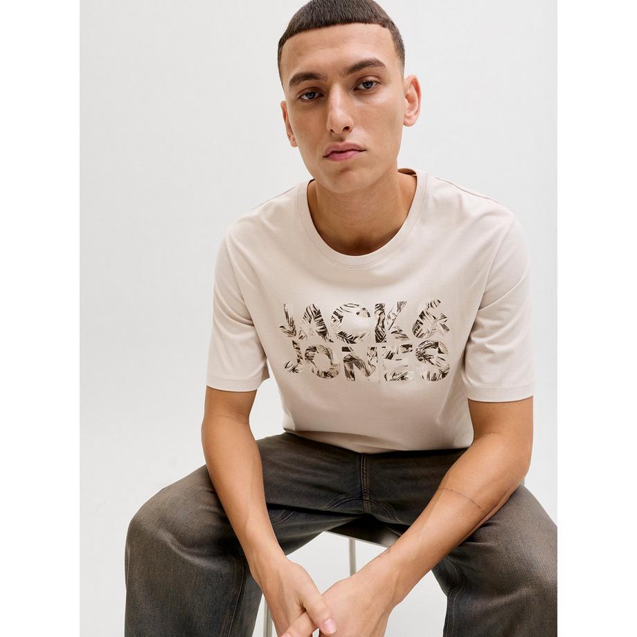 JACK & JONES T-Shirt mit Logo-Print  
