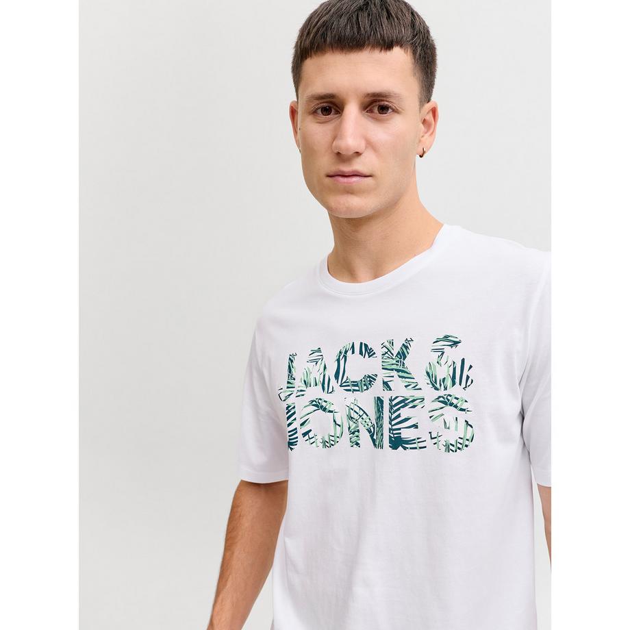 JACK & JONES T-Shirt mit Logo-Print  