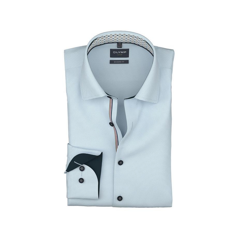 Camicia, modern fit, maniche lunghe