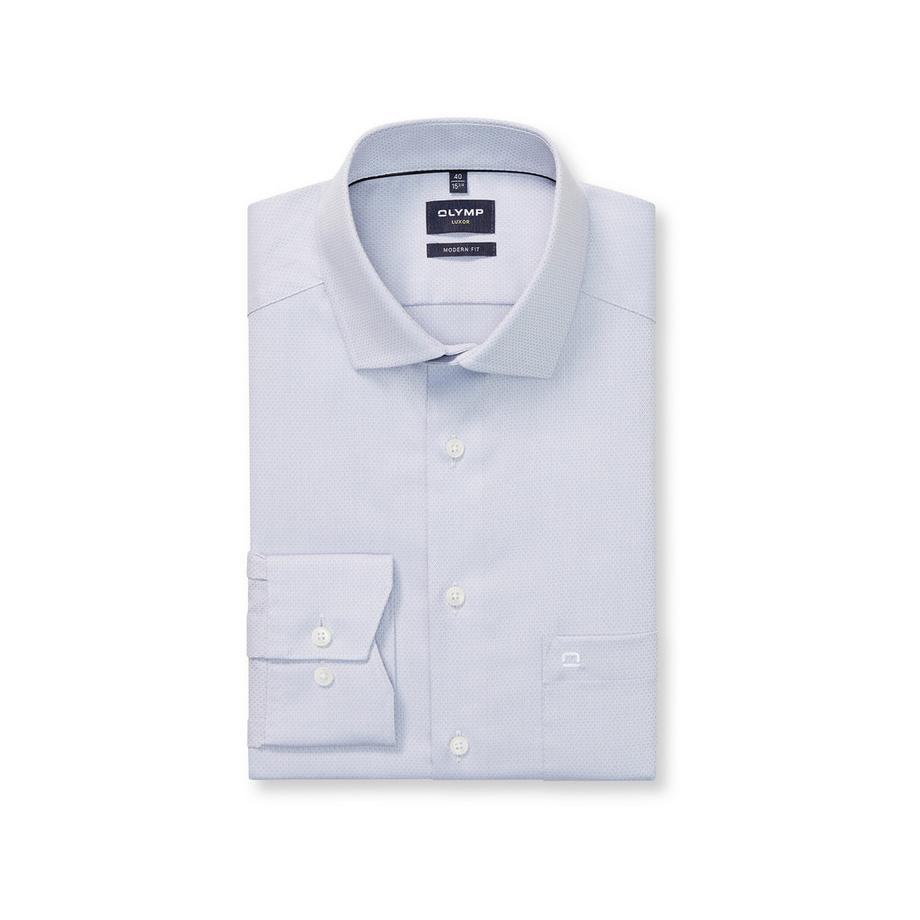 Camicia, modern fit, maniche lunghe