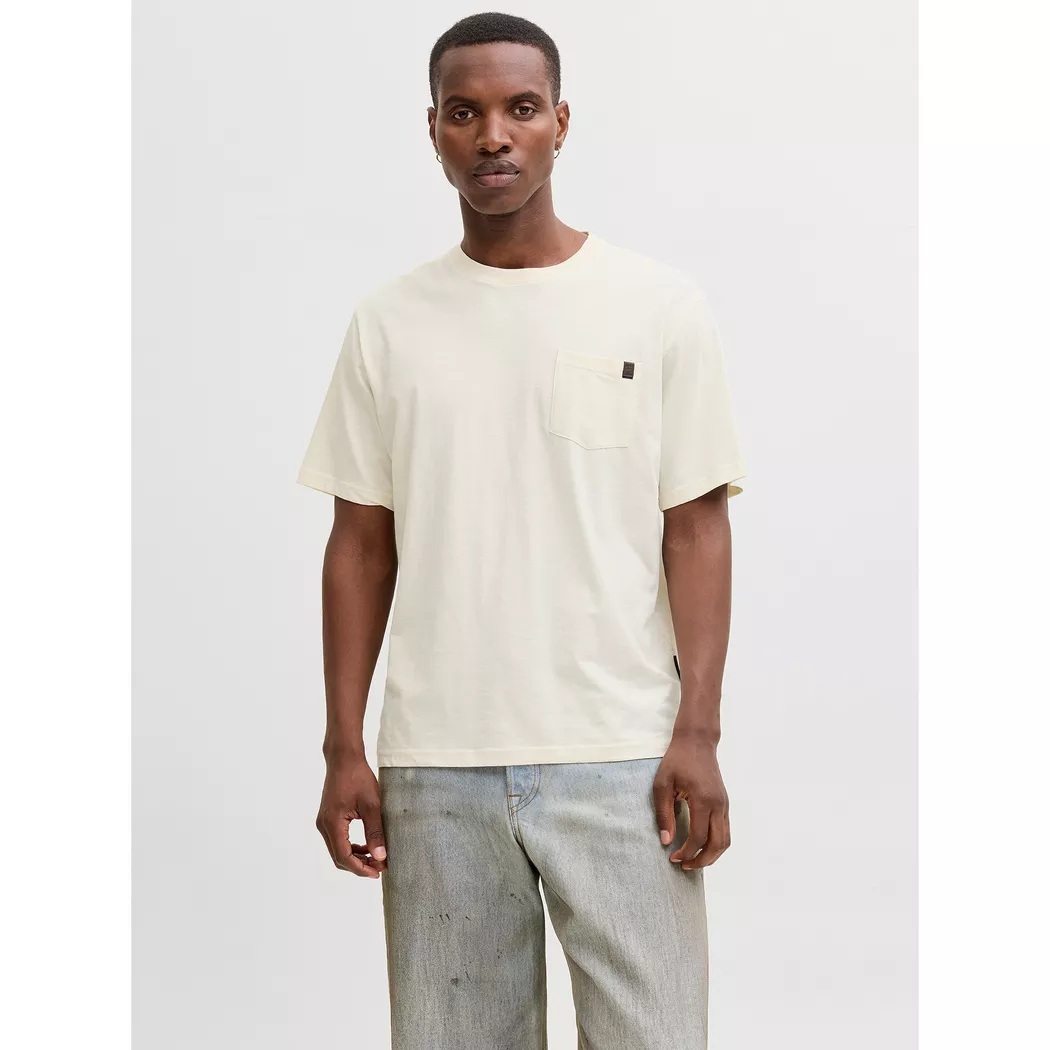 Jack & Jones - T-Shirt, für Herren, Antikweiss, Größe S