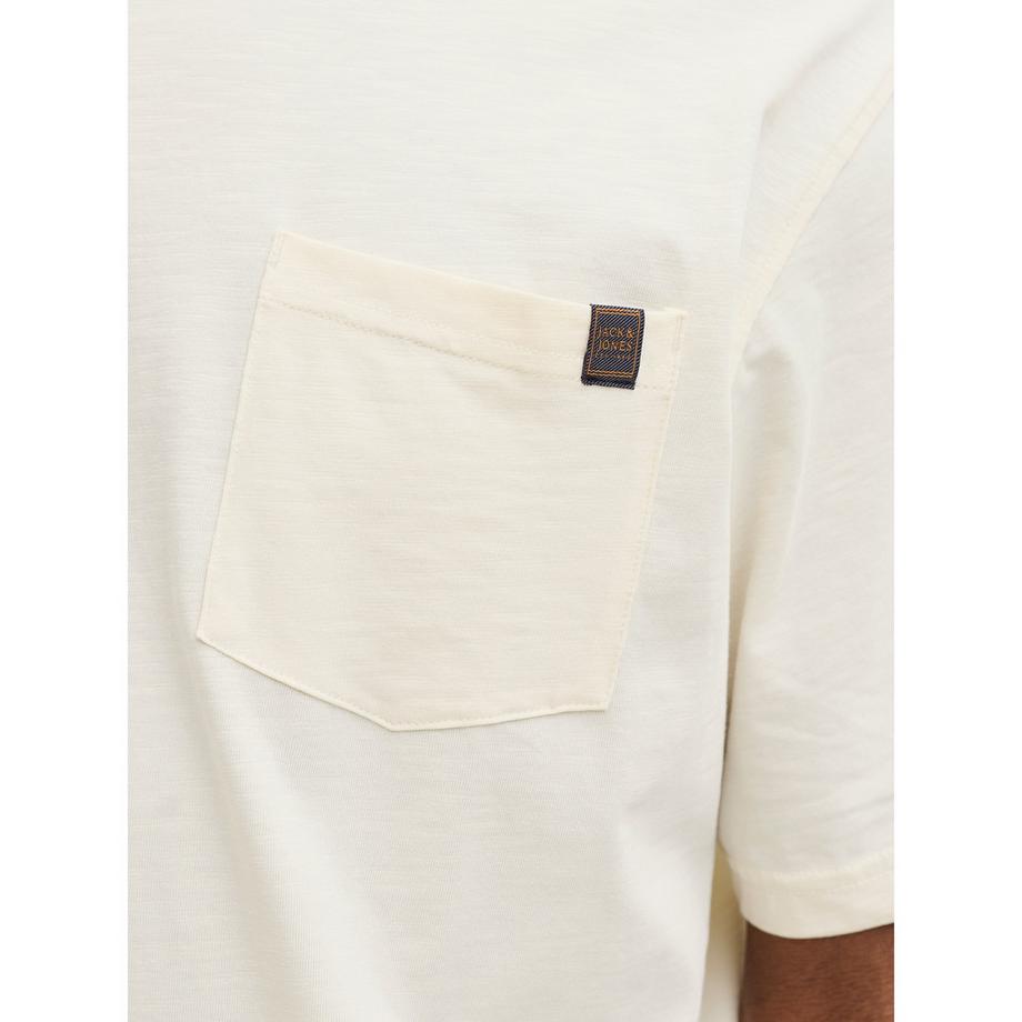 JACK & JONES T-Shirt Coupe Oversize avec Poche Poitrine  