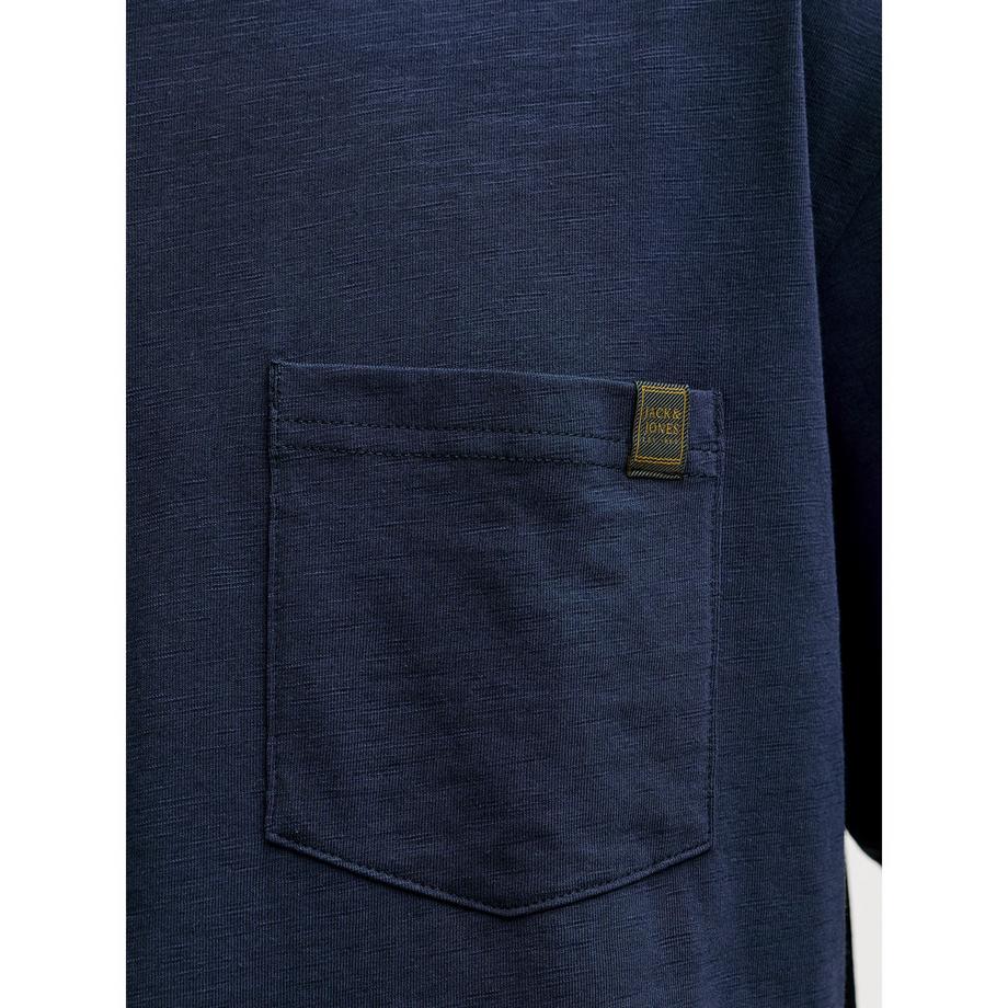 JACK & JONES T-Shirt Coupe Oversize avec Poche Poitrine  