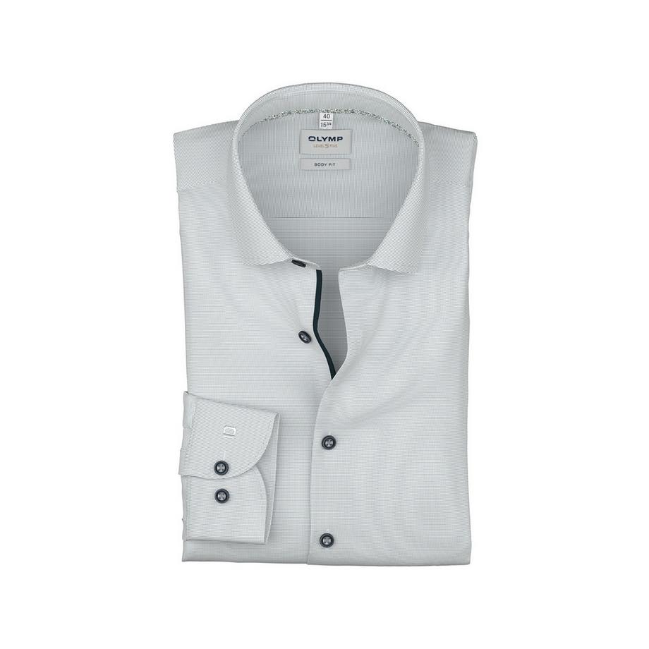 Camicia, body fit, maniche lunghe