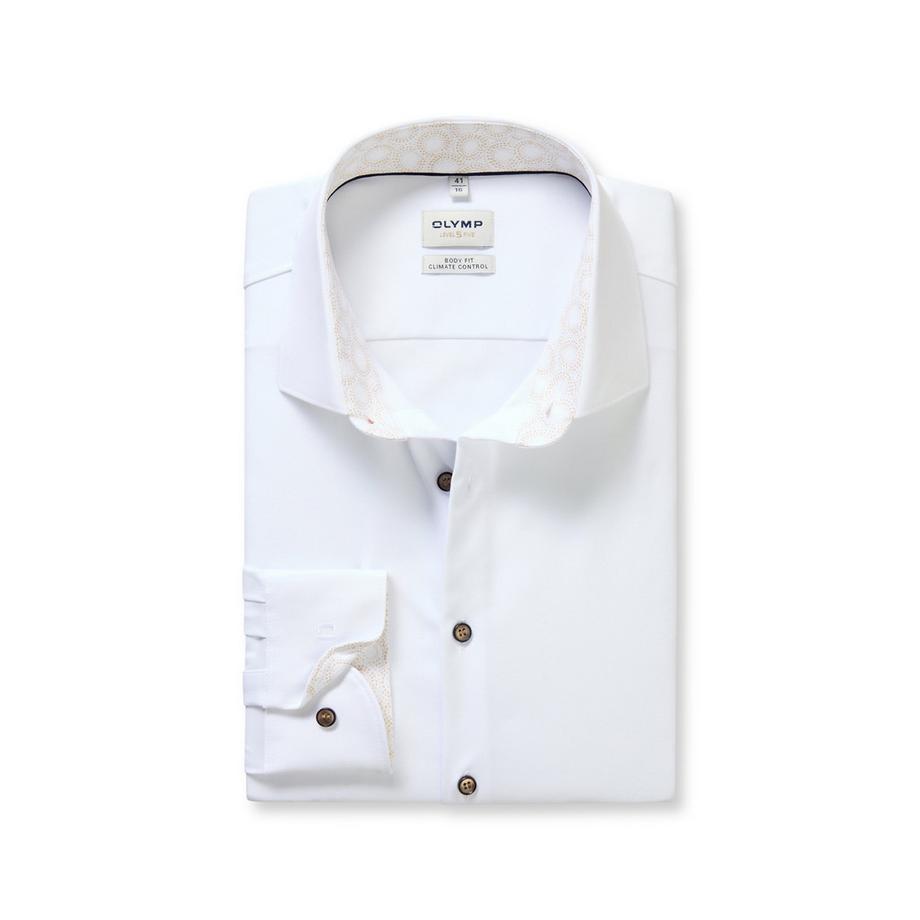 Hemd, Body Fit, langarm