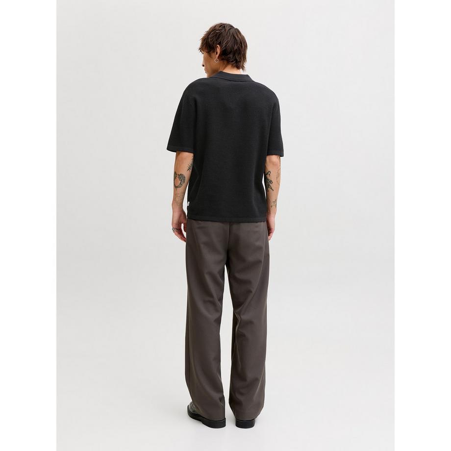 JACK & JONES Polo à Manches Courtes Coupe Regular Texturé  