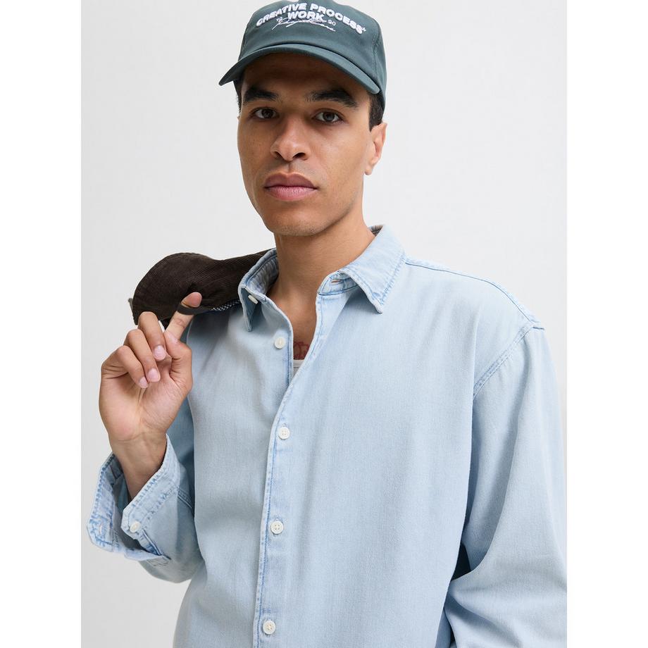 JACK & JONES Camicia di Jeans Relaxed Fit  