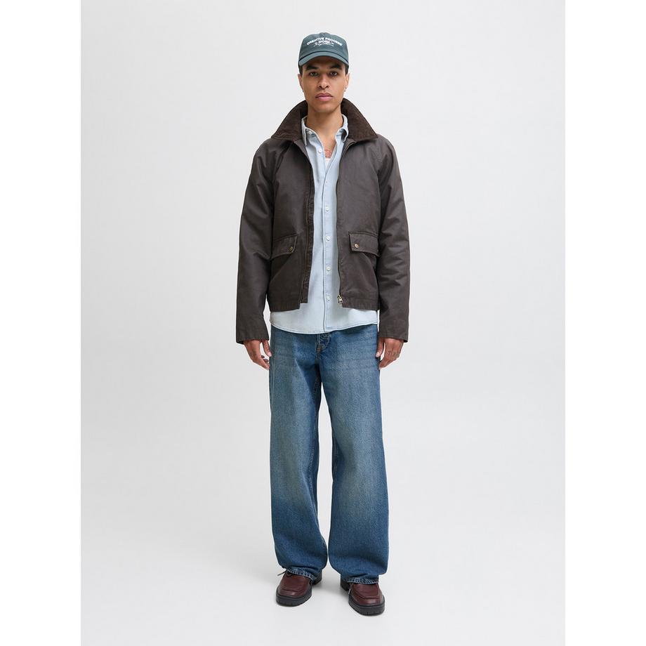 JACK & JONES Camicia di Jeans Relaxed Fit  