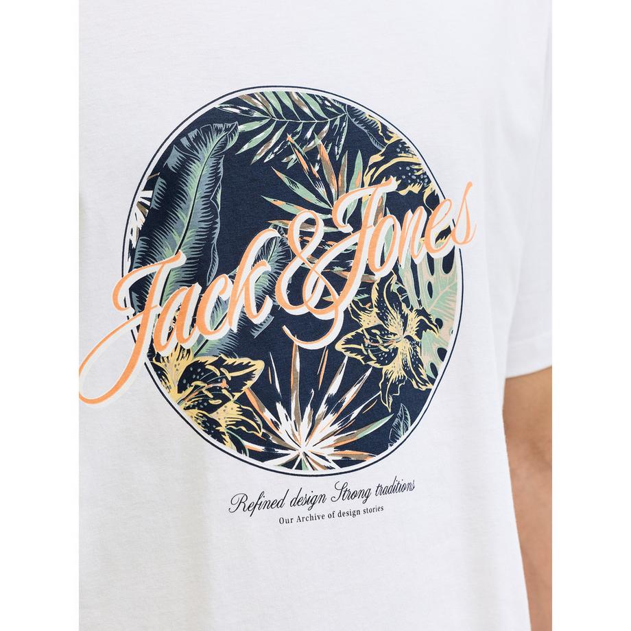 JACK & JONES T-Shirt mit Logo-Print  